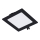 Rabalux - LED Podhledové svítidlo LED/6W/230V 12x12 cm černá