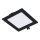 Rabalux - LED Podhledové svítidlo LED/6W/230V 4000K 12x12 cm černá