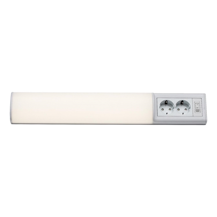 Rabalux - LED Podlinkové svítidlo se 2 zásuvkami LED/10W/230V 4000K 50 cm bílá