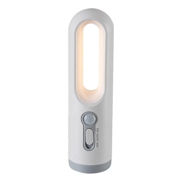 Rabalux - LED Přenosná nabíjecí lampa se senzorem LED/0,8W/3,7V 3000/7000K