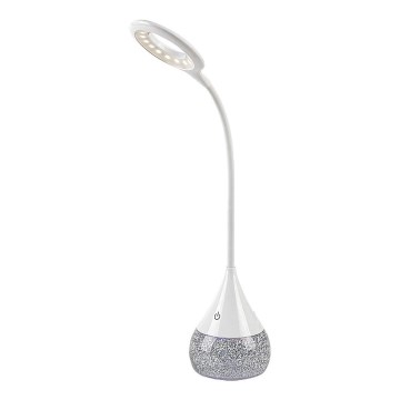 Rabalux - LED RGB Stmívatelná stolní lampa LED/4W/230V bílá
