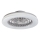 Rabalux - LED RGB Stmívatelné stropní svítidlo s ventilátorem LED/48W/230V 3000-6500K + dálkové ovládání