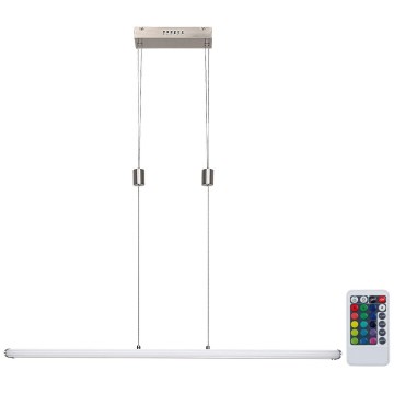 Rabalux - LED RGB Stmívatelný lustr na lanku LED/24W/230V Wi-Fi Tuya + dálkové ovládání