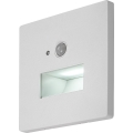 Rabalux - LED Schodišťové svítidlo se senzorem pohybu a soumraku LED/1W/230V 3000/4500/6500K bílá