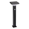 Rabalux - LED Solární lampa se senzorem LED/4W/3,7V IP44 černá 2200 mAh