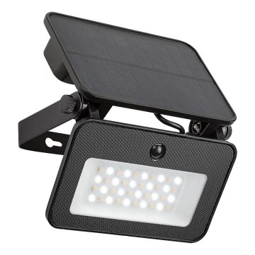 Rabalux - LED Solární reflektor se senzorem LED/6W/3,7V 3000/4000/6500K IP65
