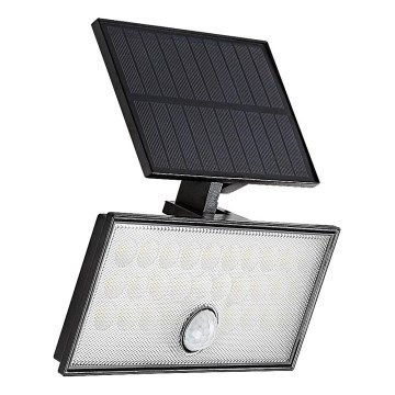 Rabalux - LED Solární reflektor se senzorem LED/8W/3,7V 1800mAh IP65 + dálkové ovládání