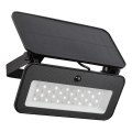 Rabalux - LED Solární reflektor se senzorem LED/8W/3,7V 3000/4000/6500K IP65 2600 mAh