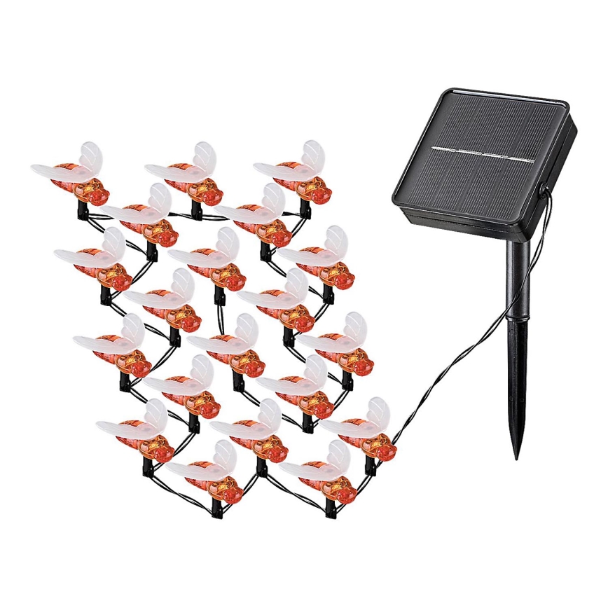 Rabalux - LED Solární řetěz 20xLED/0,06W/1,2V IP44 600 mAh