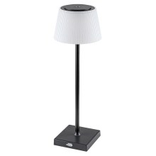Rabalux - LED Stmívatelná nabíjecí stolní lampa LED/4W/3,7V 1800 mAh 3000-5000K IP44 černá
