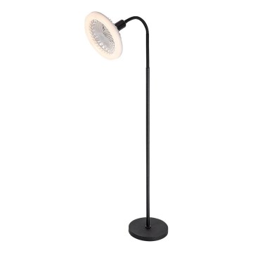 Rabalux - LED Stmívatelná stojací lampa s ventilátorem pr. 30 cm 1xE27/16W/230V 3000-6500K + dálkové ovládání