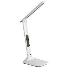 Rabalux - LED Stmívatelná stolní lampa s displejem LED/5W/5V 3000-6000K