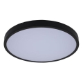 Rabalux - LED Stmívatelné koupelnové stropní svítidlo LED/36W/230V 3000-6000K IP44 pr. 42 cm černá + dálkové ovládání
