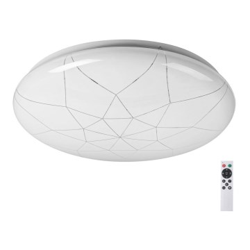 Rabalux - LED Stmívatelné stropní svítidlo LED/24W/230V Wi-Fi 3000-6500K + dálkové ovládání pr. 39 cm