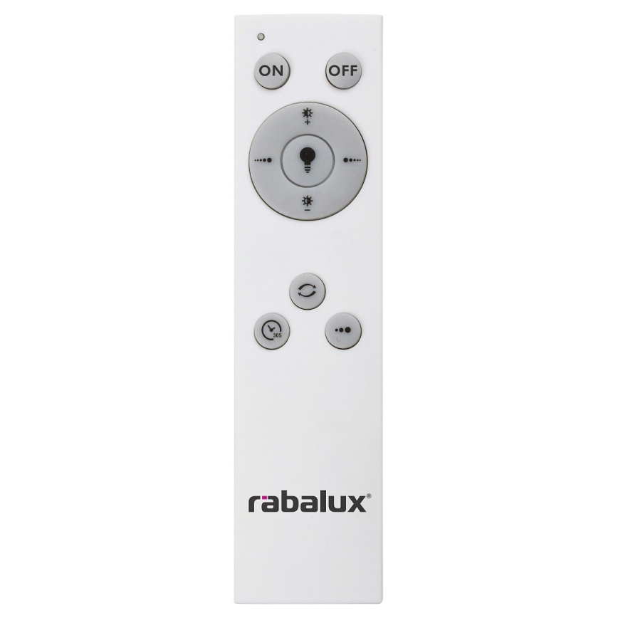 Rabalux - LED Stmívatelné stropní svítidlo LED/38W/230V 3000-6500K bílá + dálkové ovládání