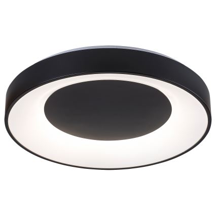 Rabalux - LED Stmívatelné stropní svítidlo LED/38W/230V černá 3000-6500K + dálkové ovládání pr. 48 cm