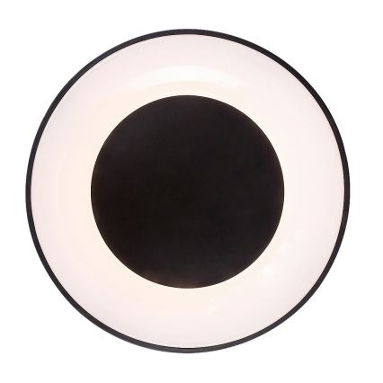 Rabalux - LED Stmívatelné stropní svítidlo LED/38W/230V černá 3000-6500K + dálkové ovládání pr. 48 cm