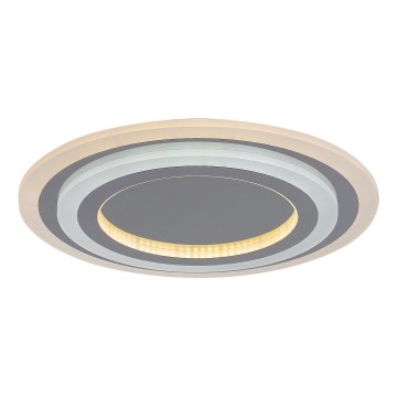 Rabalux - LED Stmívatelné stropní svítidlo LED/56W/230V 3000/4000/6000K matný chrom + dálkové ovládání pr. 45 cm