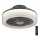 Rabalux - LED Stmívatelné stropní svítidlo s ventilátorem LED/30W/230V 3000-6000K + dálkové ovládání 