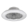 Rabalux - LED Stmívatelné stropní svítidlo s ventilátorem LED/30W/230V 3000-6500K + dálkové ovládání