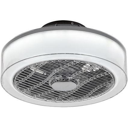 Rabalux - LED Stmívatelné stropní svítidlo s ventilátorem LED/30W/230V 3000-6000K + dálkové ovládání 