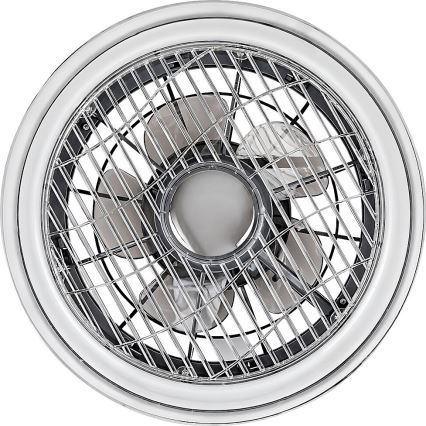 Rabalux - LED Stmívatelné stropní svítidlo s ventilátorem LED/30W/230V 3000-6000K + dálkové ovládání 