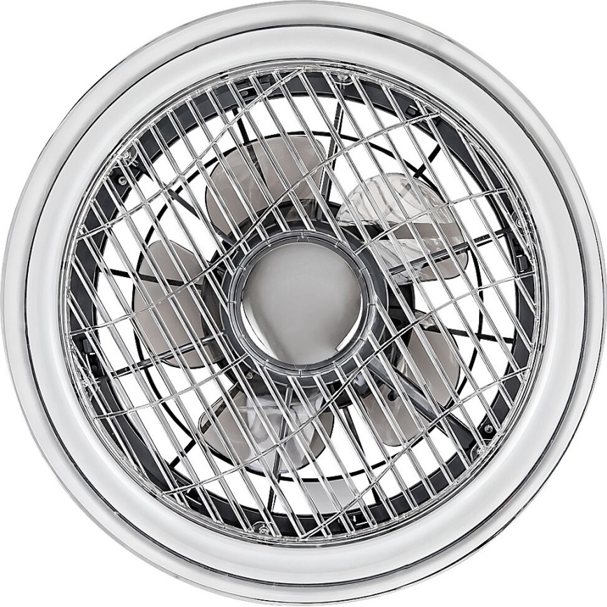 Rabalux - LED Stmívatelné stropní svítidlo s ventilátorem LED/30W/230V 3000-6000K + dálkové ovládání 