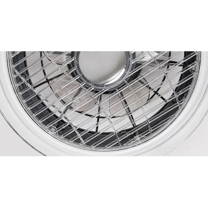 Rabalux - LED Stmívatelné stropní svítidlo s ventilátorem LED/30W/230V 3000-6000K + dálkové ovládání 