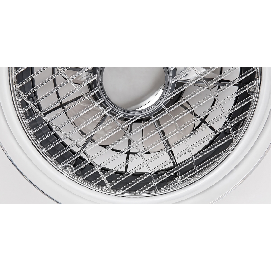 Rabalux - LED Stmívatelné stropní svítidlo s ventilátorem LED/30W/230V 3000-6000K + dálkové ovládání 