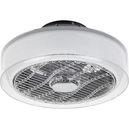 Rabalux - LED Stmívatelné stropní svítidlo s ventilátorem LED/30W/230V 3000-6000K + dálkové ovládání 