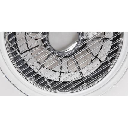Rabalux - LED Stmívatelné stropní svítidlo s ventilátorem LED/30W/230V 3000-6000K + dálkové ovládání 