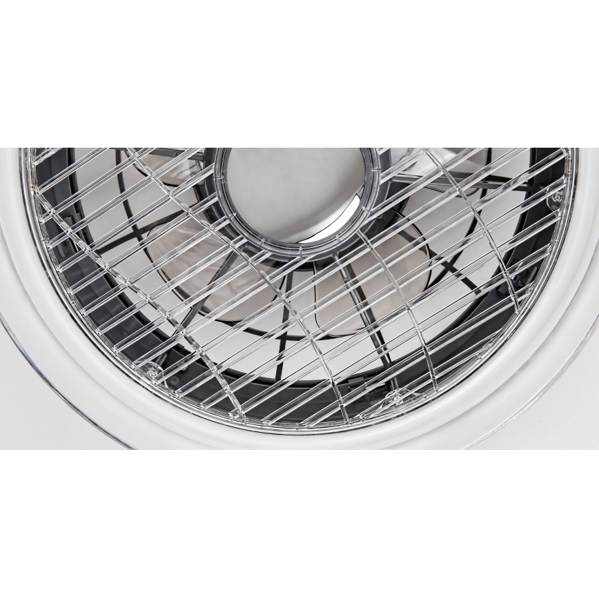 Rabalux - LED Stmívatelné stropní svítidlo s ventilátorem LED/30W/230V 3000-6000K + dálkové ovládání 