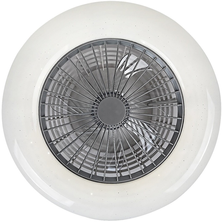 Rabalux - LED Stmívatelné stropní svítidlo s ventilátorem LED/30W/230V 3000-6500K + dálkové ovládání