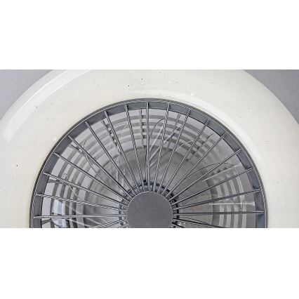Rabalux - LED Stmívatelné stropní svítidlo s ventilátorem LED/30W/230V 3000-6500K + dálkové ovládání