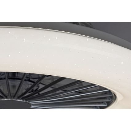 Rabalux - LED Stmívatelné stropní svítidlo s ventilátorem LED/30W/230V 3000-6500K + dálkové ovládání