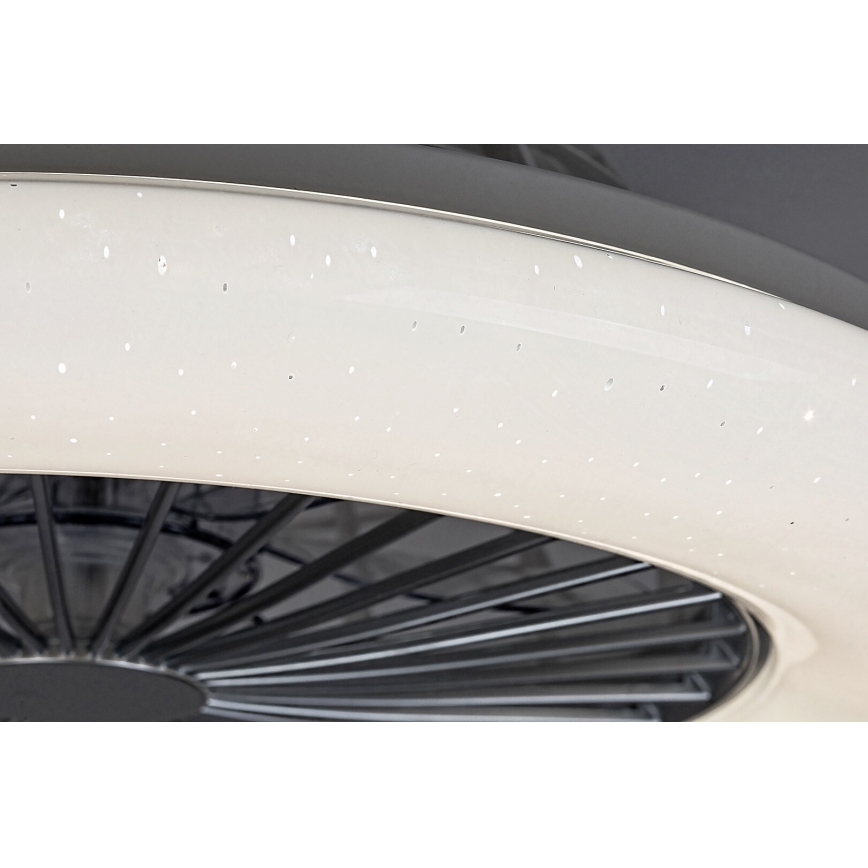 Rabalux - LED Stmívatelné stropní svítidlo s ventilátorem LED/30W/230V 3000-6500K + dálkové ovládání