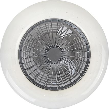 Rabalux - LED Stmívatelné stropní svítidlo s ventilátorem LED/30W/230V 3000-6500K + dálkové ovládání