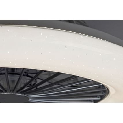Rabalux - LED Stmívatelné stropní svítidlo s ventilátorem LED/30W/230V 3000-6500K + dálkové ovládání