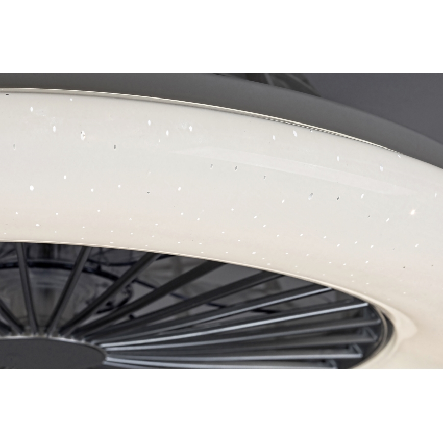 Rabalux - LED Stmívatelné stropní svítidlo s ventilátorem LED/30W/230V 3000-6500K + dálkové ovládání