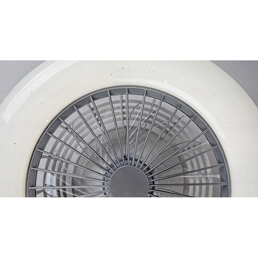 Rabalux - LED Stmívatelné stropní svítidlo s ventilátorem LED/30W/230V 3000-6500K + dálkové ovládání