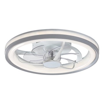 Rabalux - LED Stmívatelné stropní svítidlo s ventilátorem LED/40W/230V 3000/4000/6000K Wi-Fi + dálkové ovládání