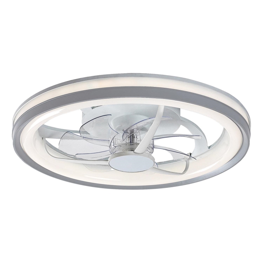 Rabalux - LED Stmívatelné stropní svítidlo s ventilátorem LED/40W/230V 3000/4000/6000K Wi-Fi + dálkové ovládání