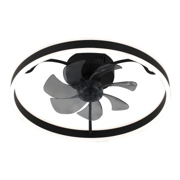 Rabalux - LED Stmívatelné stropní svítidlo s ventilátorem LED/40W/230V 3000/4000/6000K Wi-Fi + dálkové ovládání