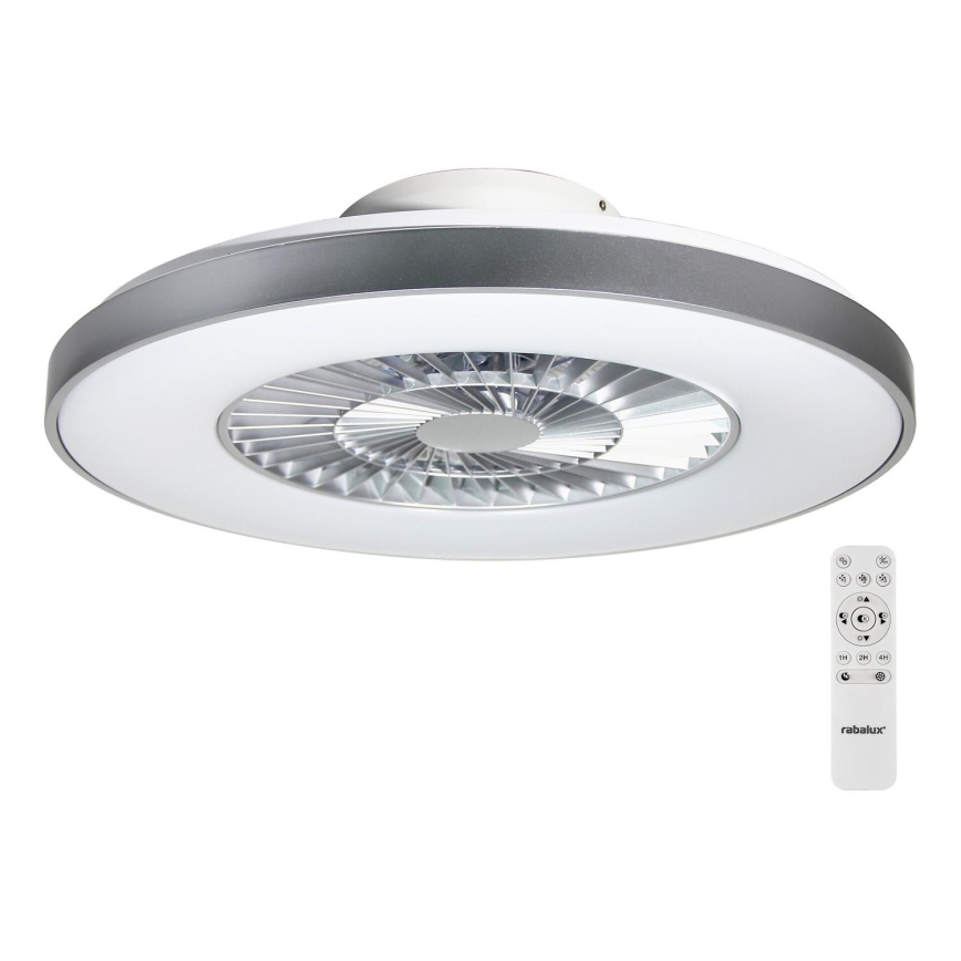 Rabalux - LED Stmívatelné stropní svítidlo s ventilátorem LED/40W/230V 3000-6500K + dálkové ovládání
