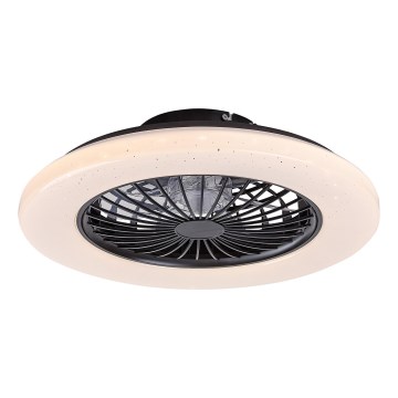 Rabalux - LED Stmívatelné stropní svítidlo s ventilátorem LED/48W/230V 3000-6500K + dálkové ovládání