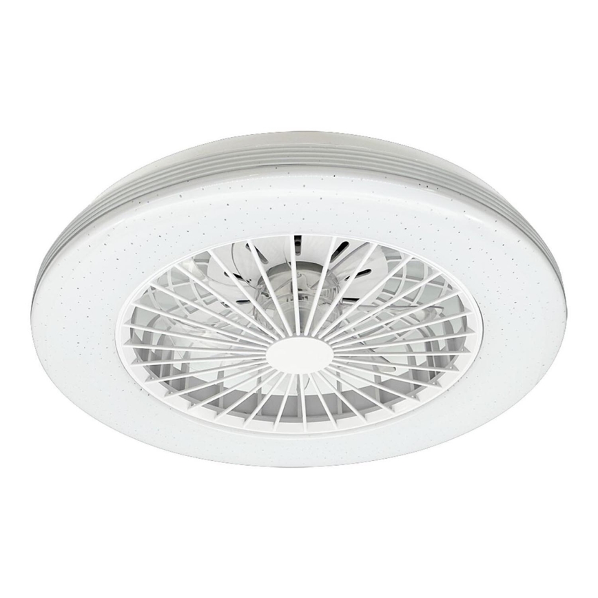 Rabalux - LED Stmívatelné stropní svítidlo s ventilátorem LED/48W/230V 3000-6500K + dálkové ovládání