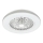 Rabalux - LED Stmívatelné stropní svítidlo s ventilátorem LED/48W/230V 3000-6500K + dálkové ovládání