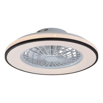 Rabalux - LED Stmívatelné stropní svítidlo s ventilátorem LED/48W/230V 3000-6500K + dálkové ovládání