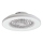 Rabalux - LED Stmívatelné stropní svítidlo s ventilátorem LED/48W/230V 3000-6500K + dálkové ovládání