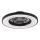 Rabalux - LED Stmívatelné stropní svítidlo s ventilátorem LED/72W/230V 3000-6500K + dálkové ovládání